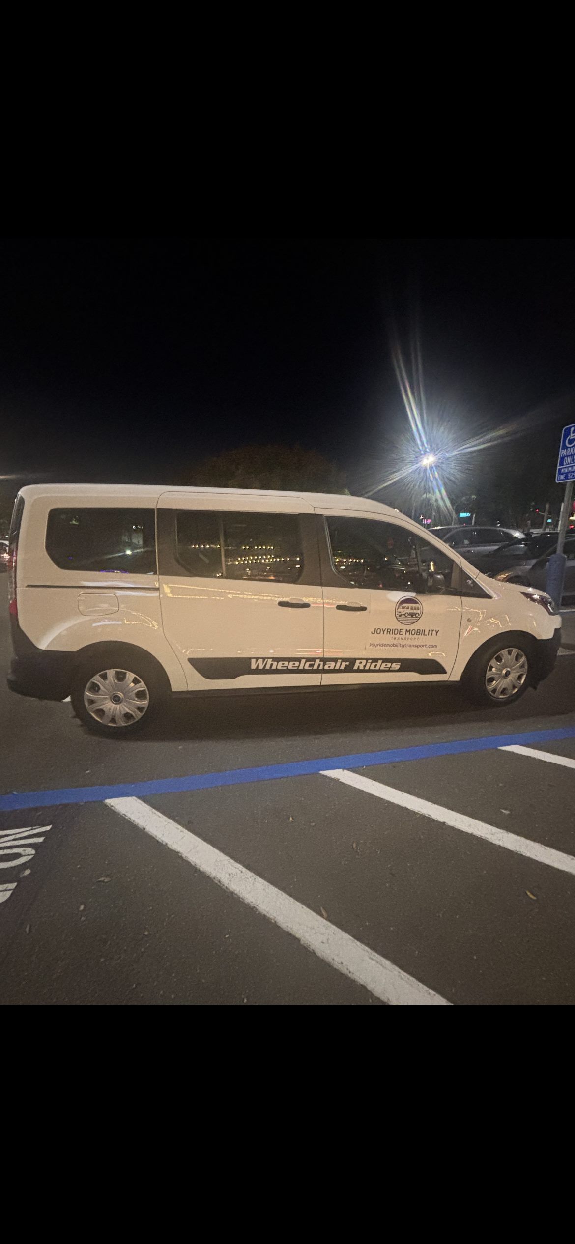 Joyride Mobility Transport vehicle side